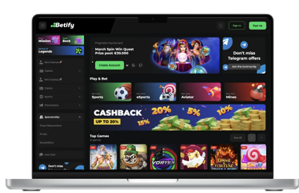 Betify Bonuscode